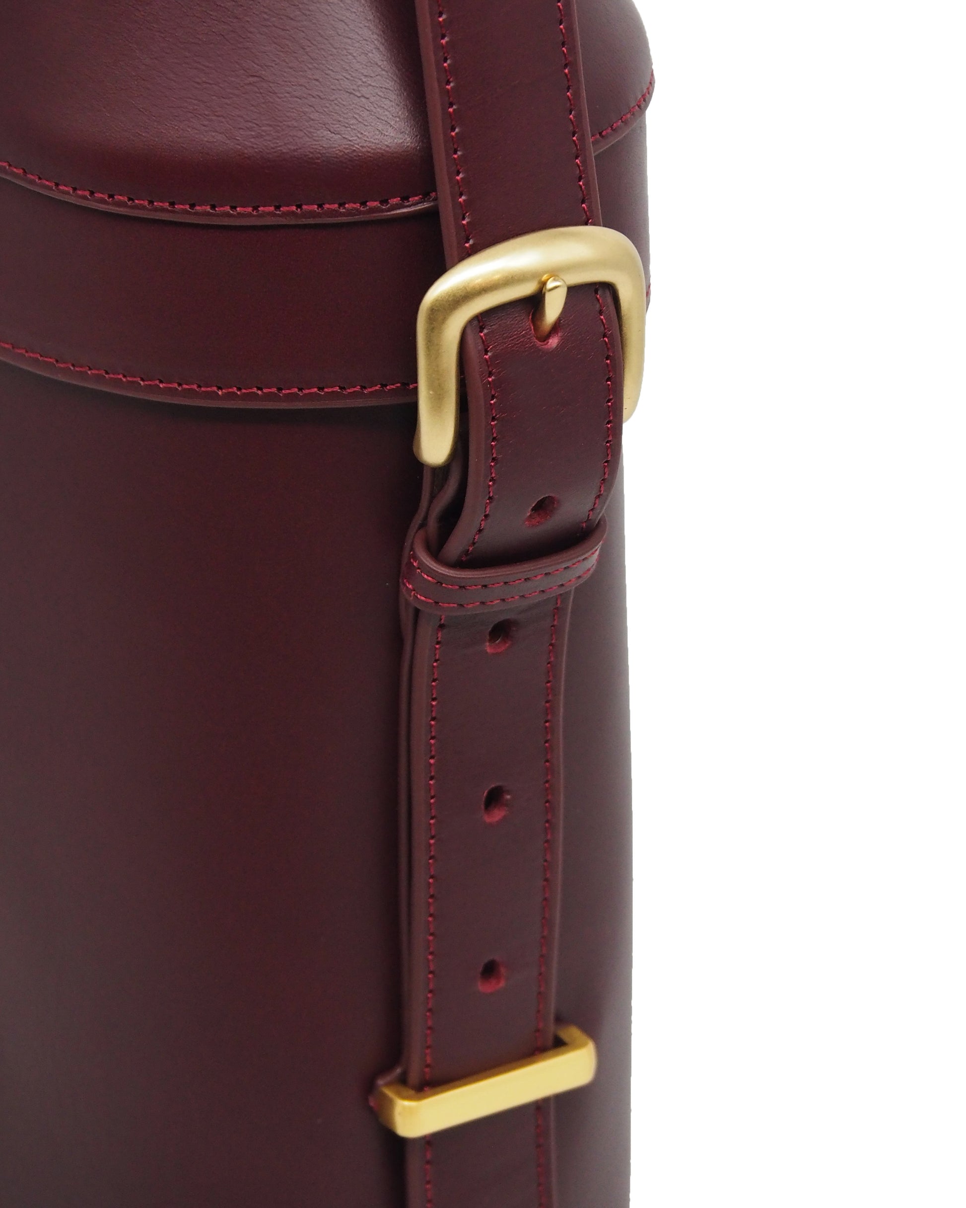 Duo Wine Carrier (Burgundy Lamma Belly)