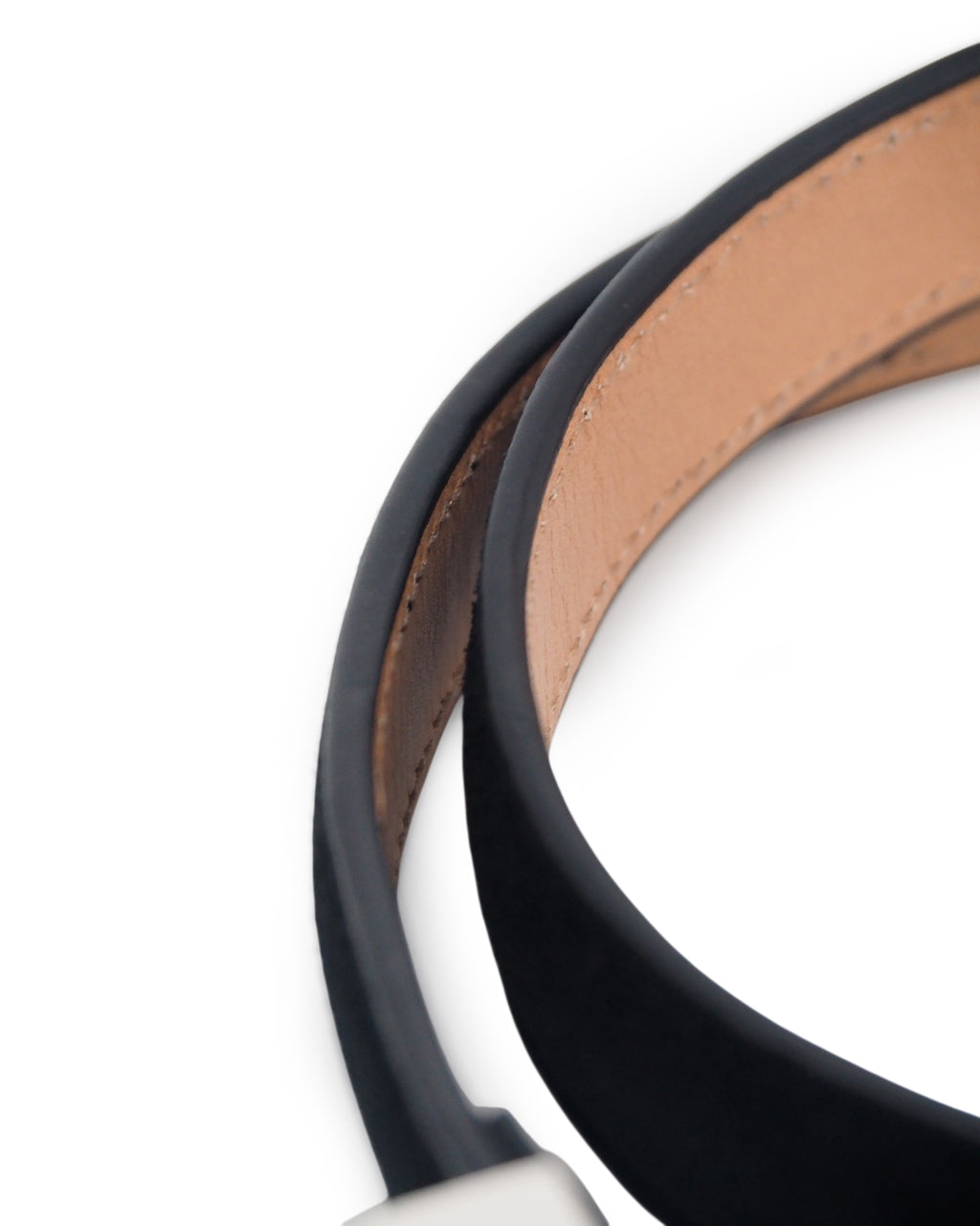 Western Suede Belt (Black)