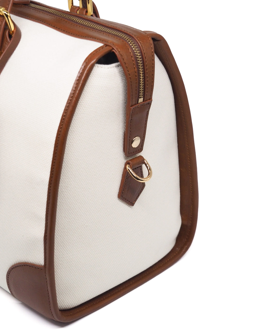 Viaggio 重型帆布行李袋（象牙色/干邑色）