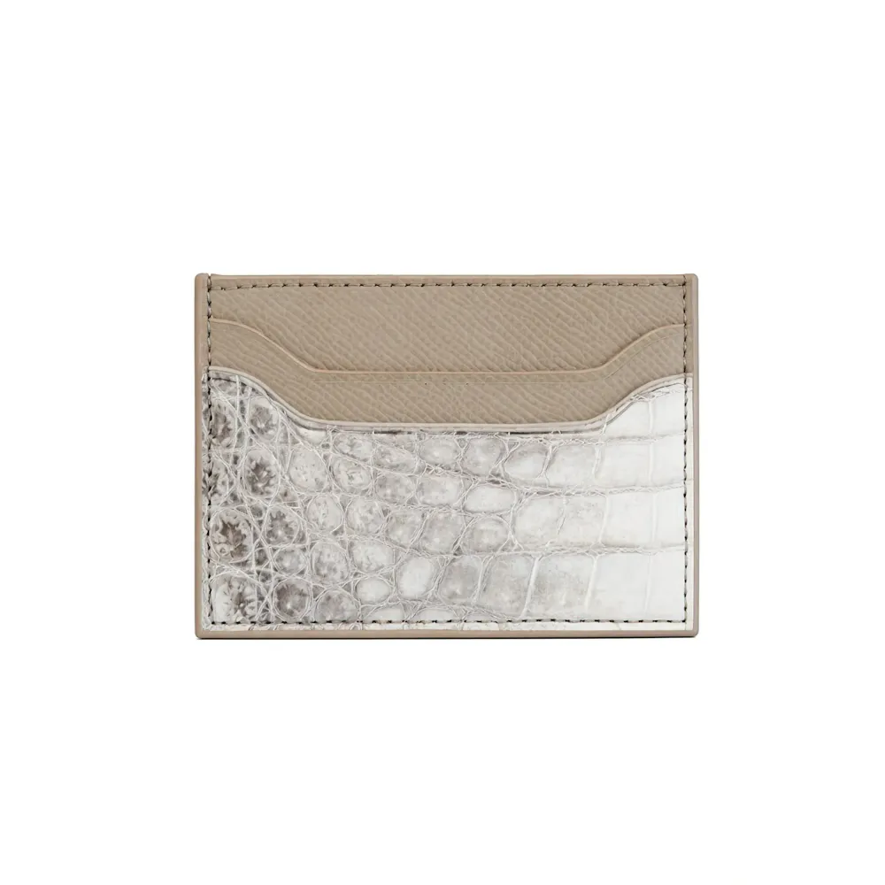 Himalayan Crocodile Pocket Cardholder - Custom Product