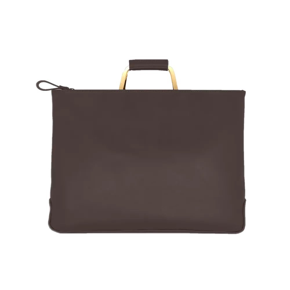 Brass Handle Briefcase - Custom Product