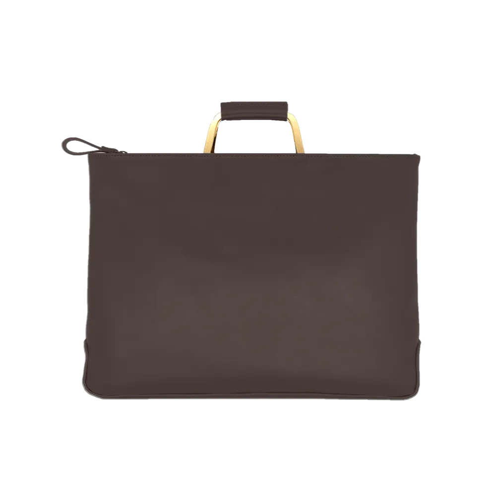 Brass Handle Briefcase - Custom Product