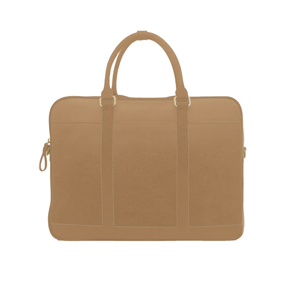 Double-Zip Business Briefcase - Custom Product