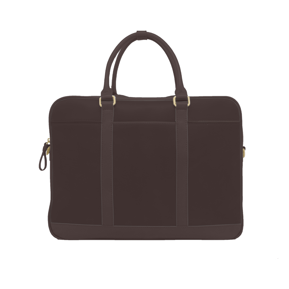 Double-Zip Business Briefcase - Custom Product