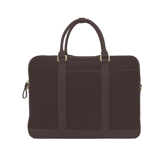 Double-Zip Business Briefcase - Custom Product